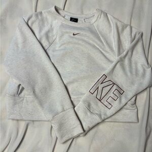 nike cropped crewneck